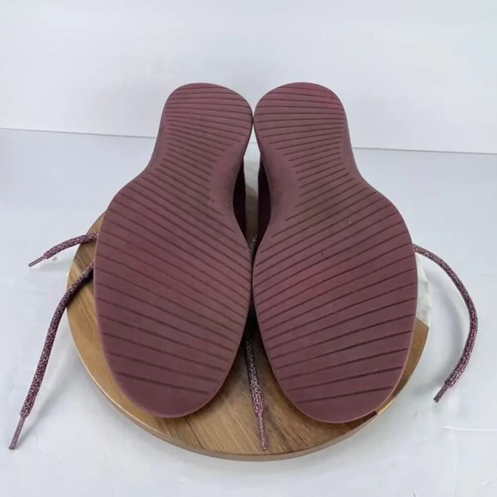 Allbirds Wool Runner Maroon Running Lace Up Men's Sneaker‎ Shoes US 10